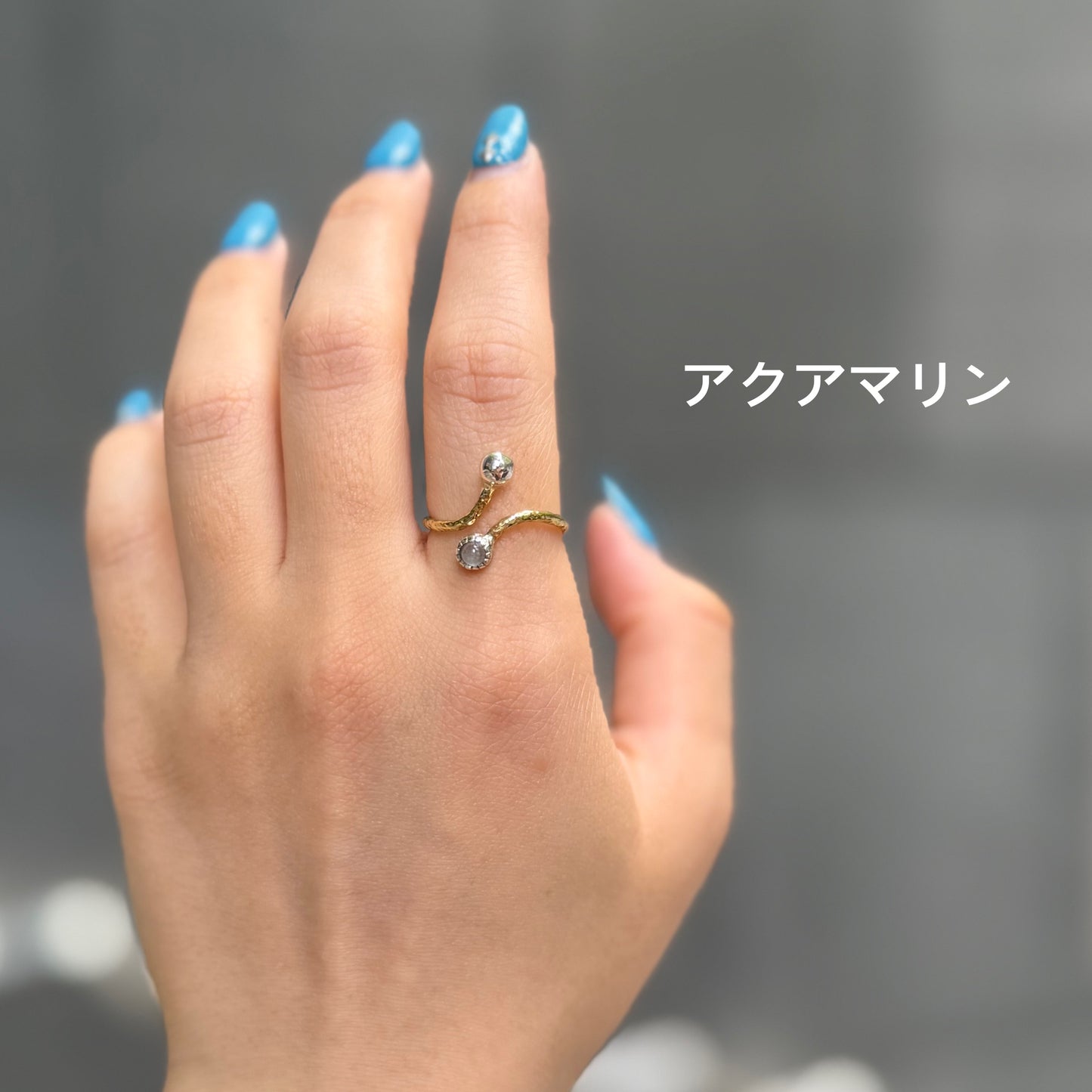 Silver925×Brass design ring 18
