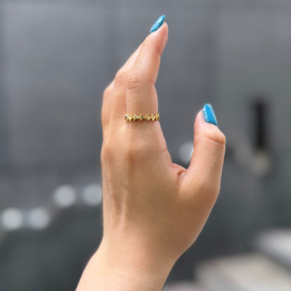 Brass plain ring 66