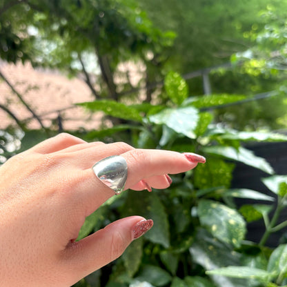 Silver925 plain ring 49
