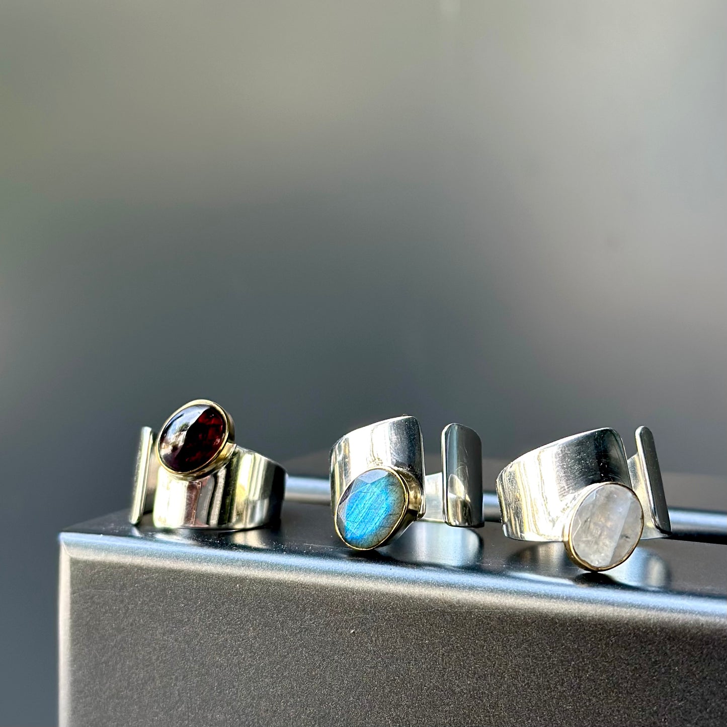 Silver925×Brass design ring 7