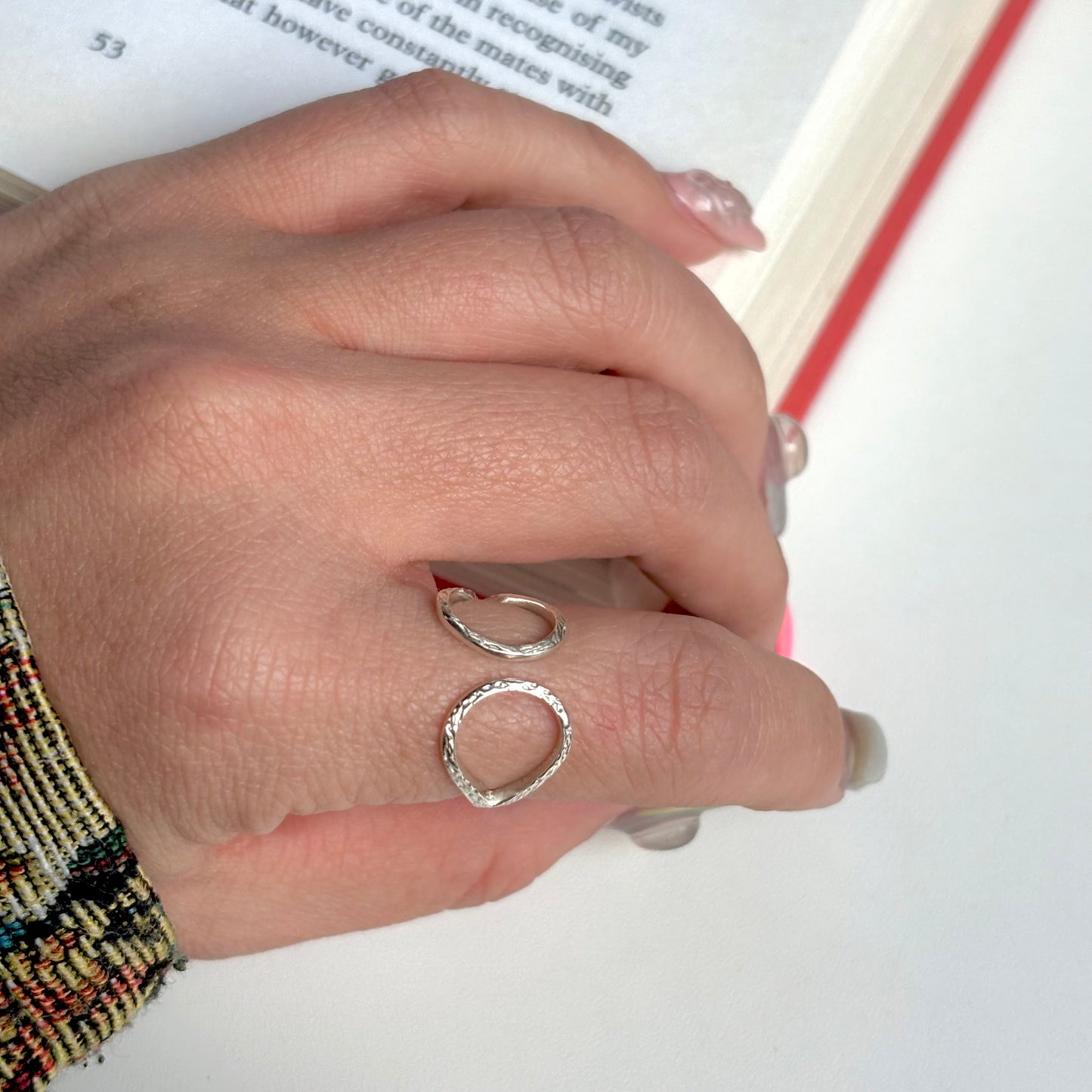 Silver925 plain ring 138