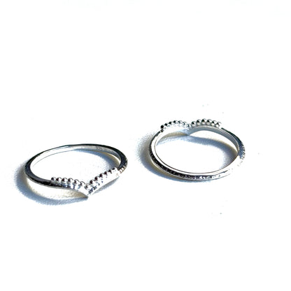 Silver925 plain ring 40