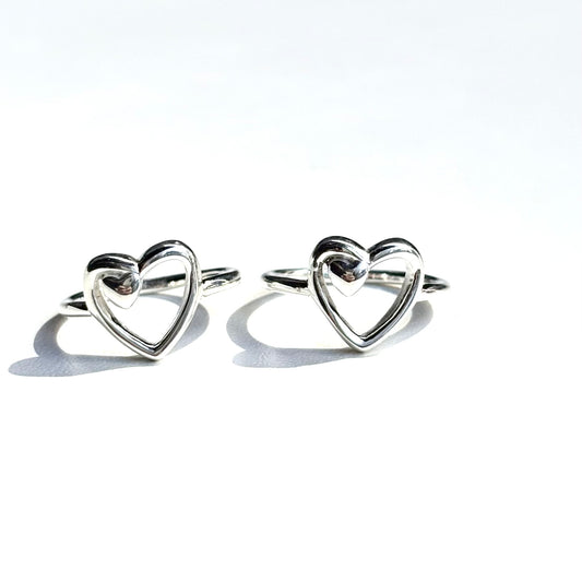 Heart plain ring 27