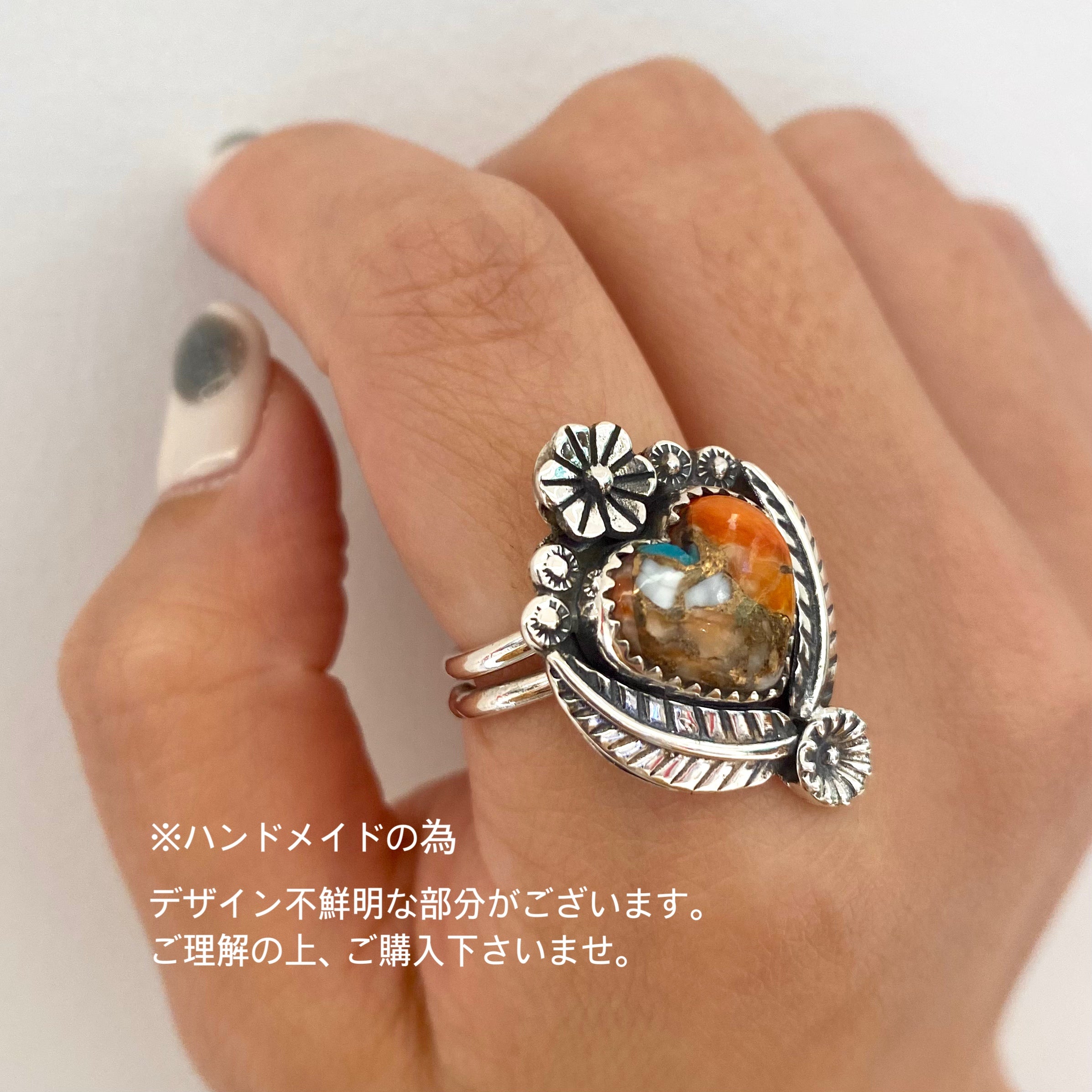 Heart design ring 3