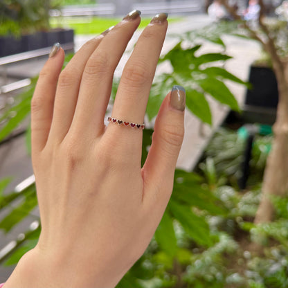 〈大阪限定〉Heart enamel ring