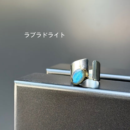 Silver925×Brass design ring 7
