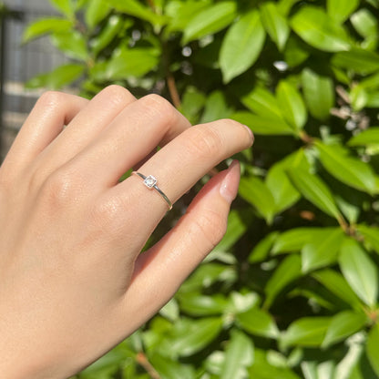 Silver925 1stone ring 9