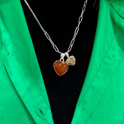 Heart charm 3