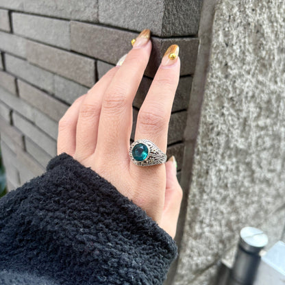 《 FUKUOKA limited 》【Biju mam poco】Blue Fluorite ring