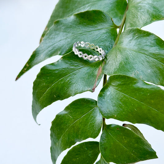 Silver925 plain ring 118