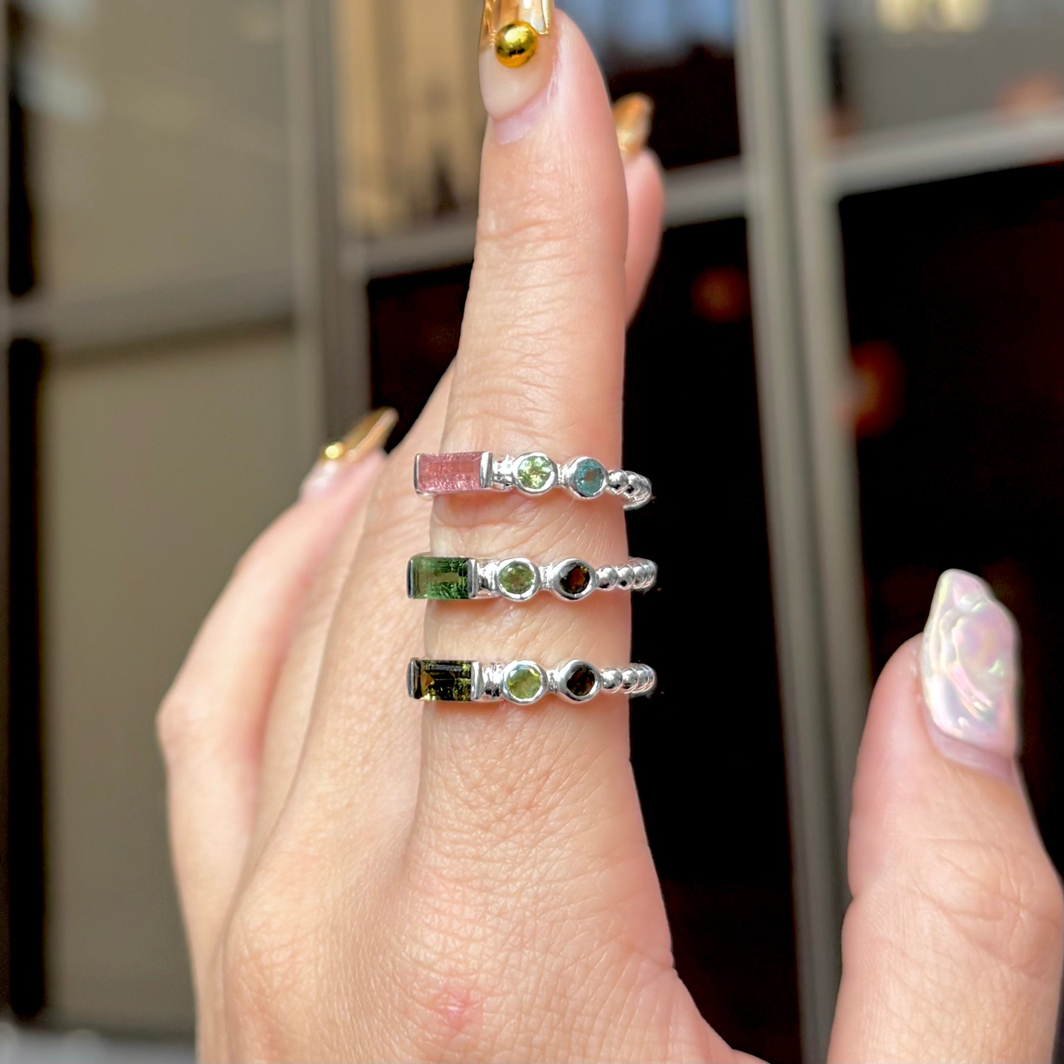 Multi tourmaline ring 4 – Biju mam