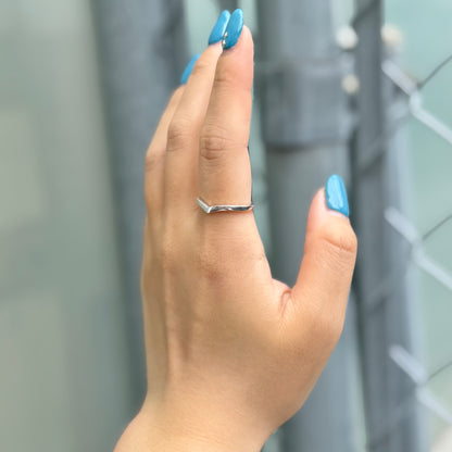Silver925 plain ring 25