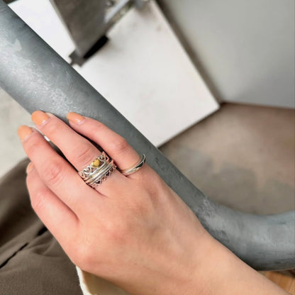 〈渋谷限定〉Heart enamel ring