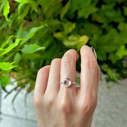 Moon design ring 3