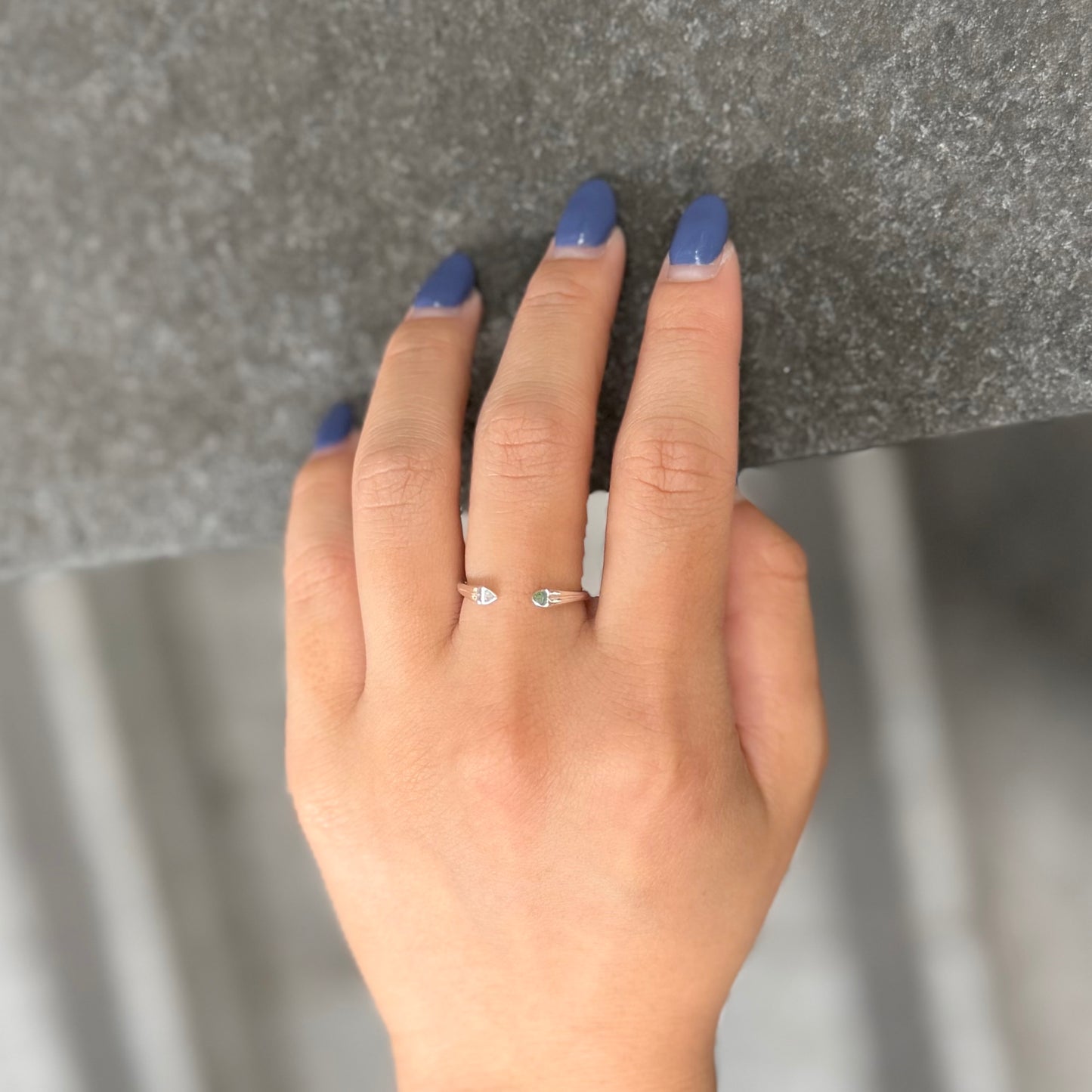 Heart plain ring 81