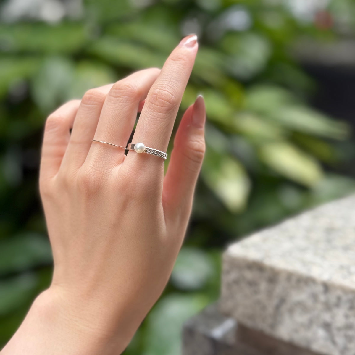 Pearl design ring 8