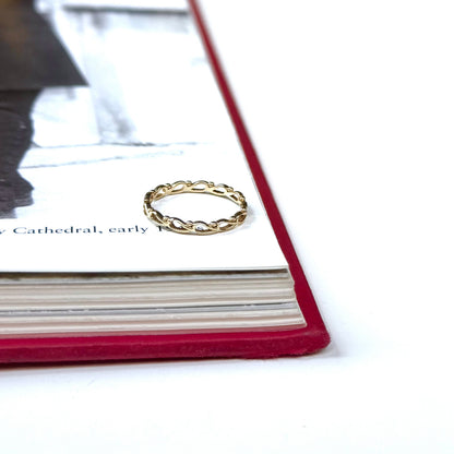 Brass plain ring 18
