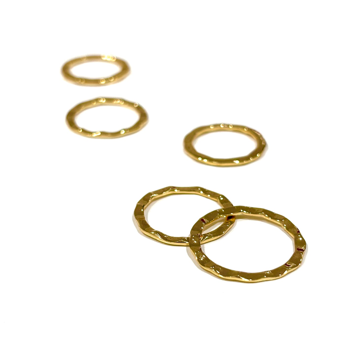 Brass plain ring 43
