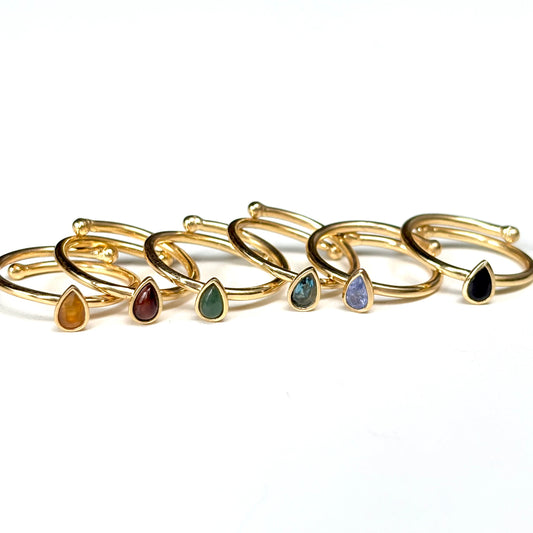 Brass petit ring 6