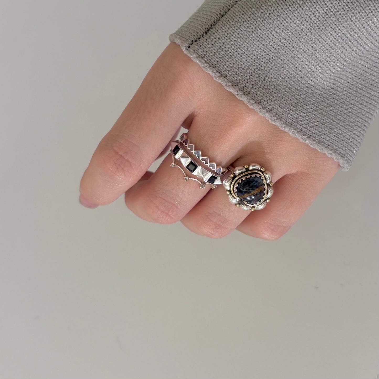 Silver925 design ring 81