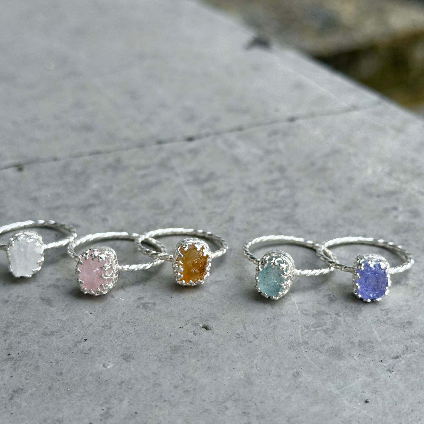 Roughcut ring
