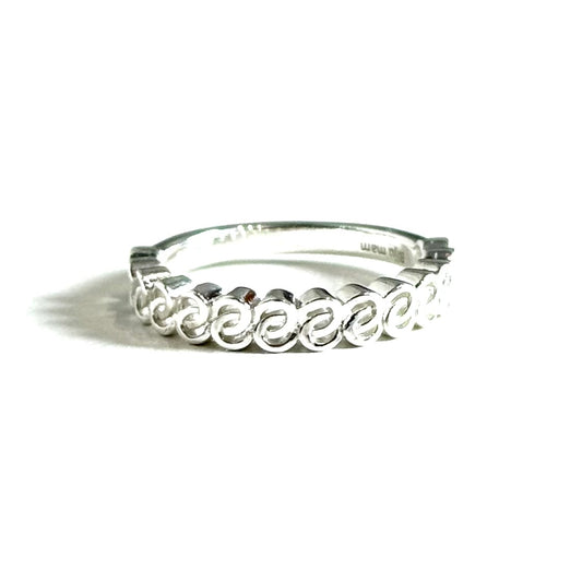Silver925 plain ring 113