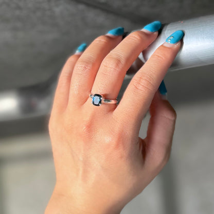 London Blue topaz ring 1