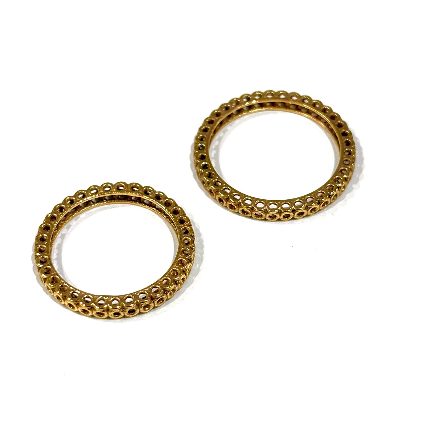 Brass plain ring 49