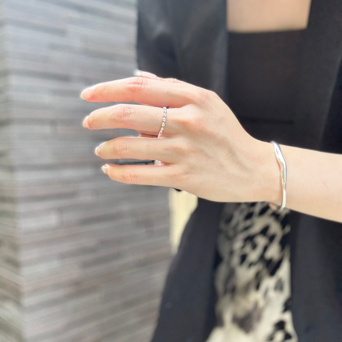 Star plain ring 14
