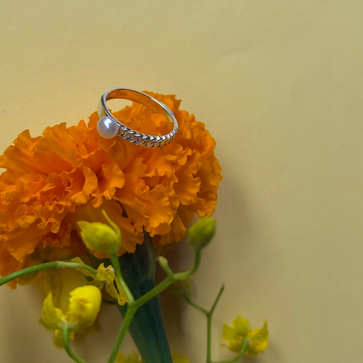 Pearl design ring 8