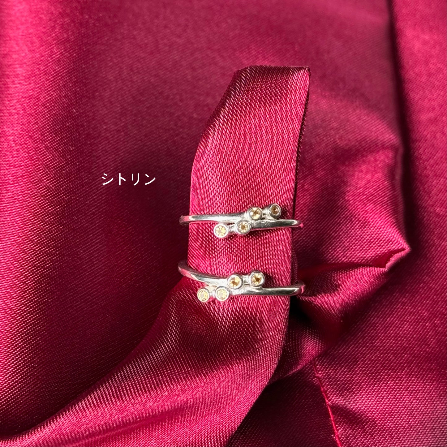 Silver925 design ring 90