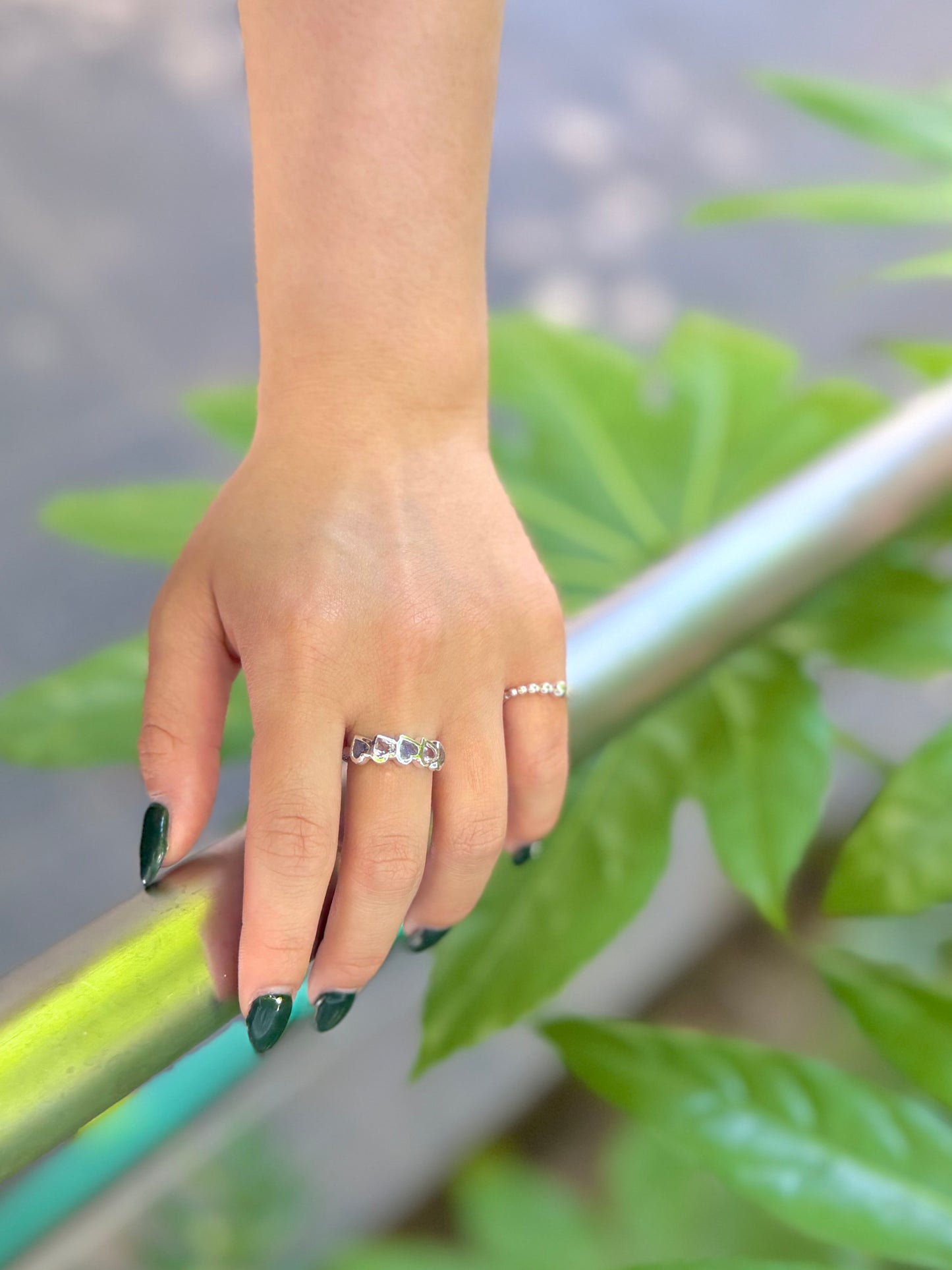 Heart design ring 5