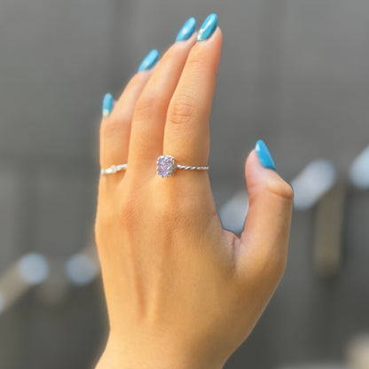 Roughcut ring
