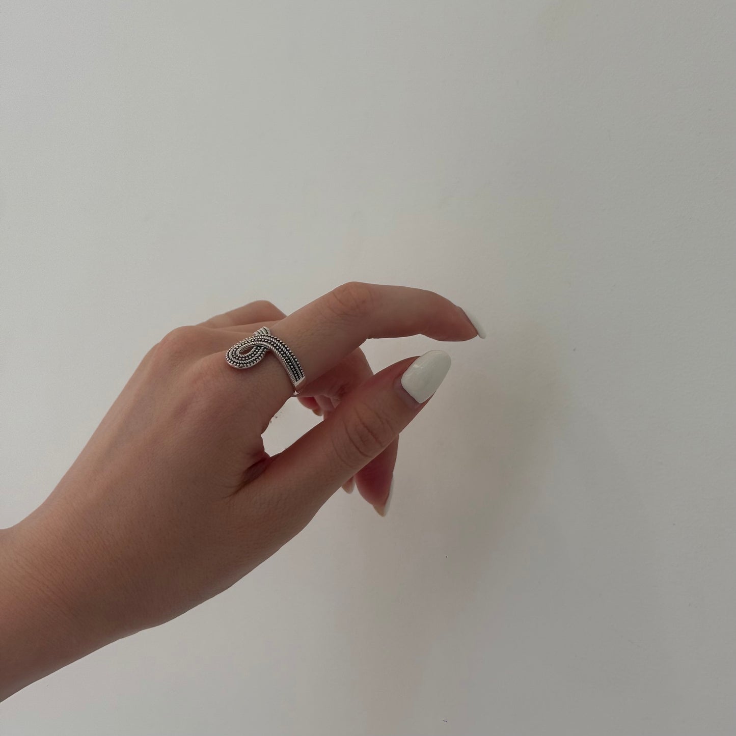 【Biju mam poco】Silver925 plain ring 7