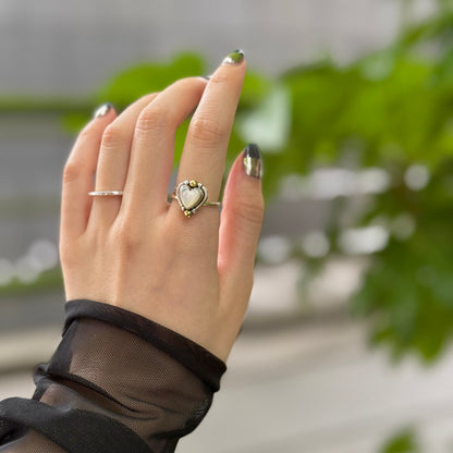 Heart ring 3