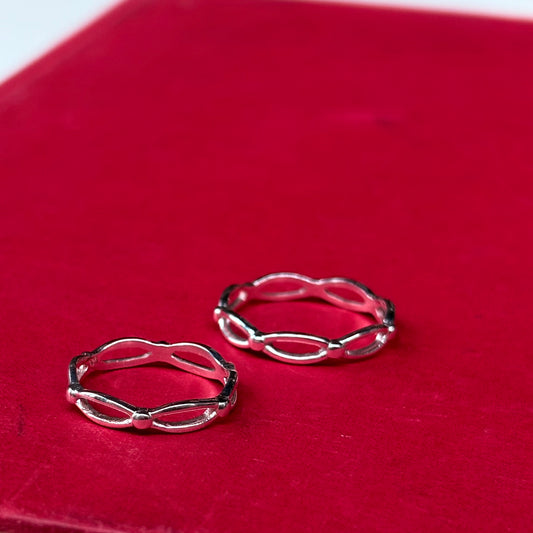 Silver925 plain ring 98