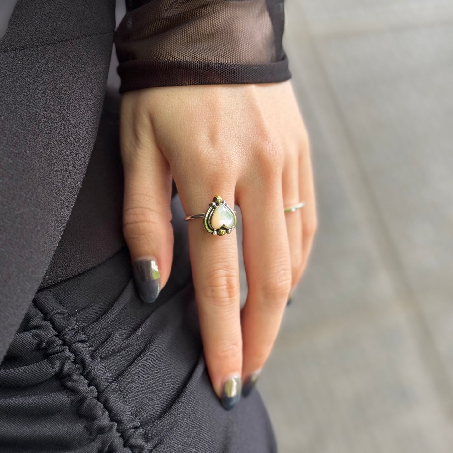 Heart ring 3