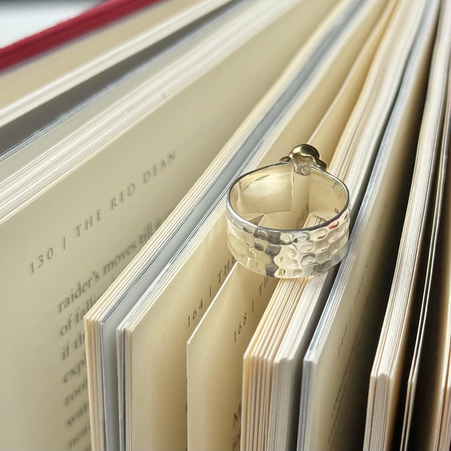 Silver925×brass plain ring 12