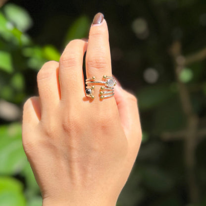 Labradorite ring 7