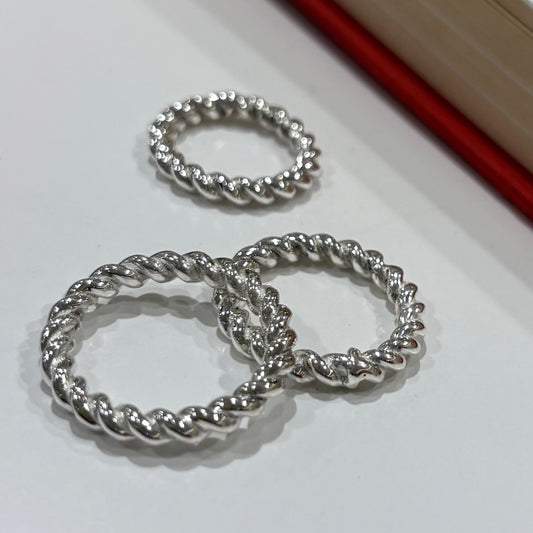 Silver925 plain ring 42