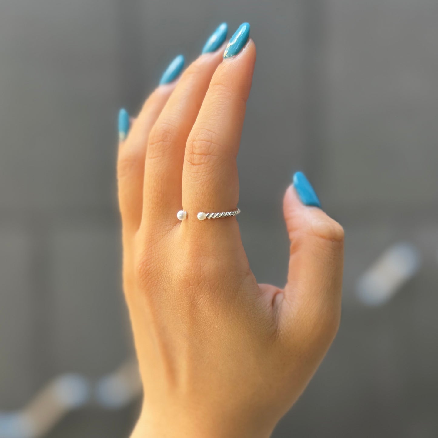 Pearl design ring 8