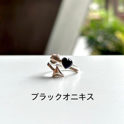 【オンライン先行】Heart arrow design ring