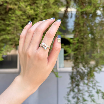 Heart 2stone ring 29