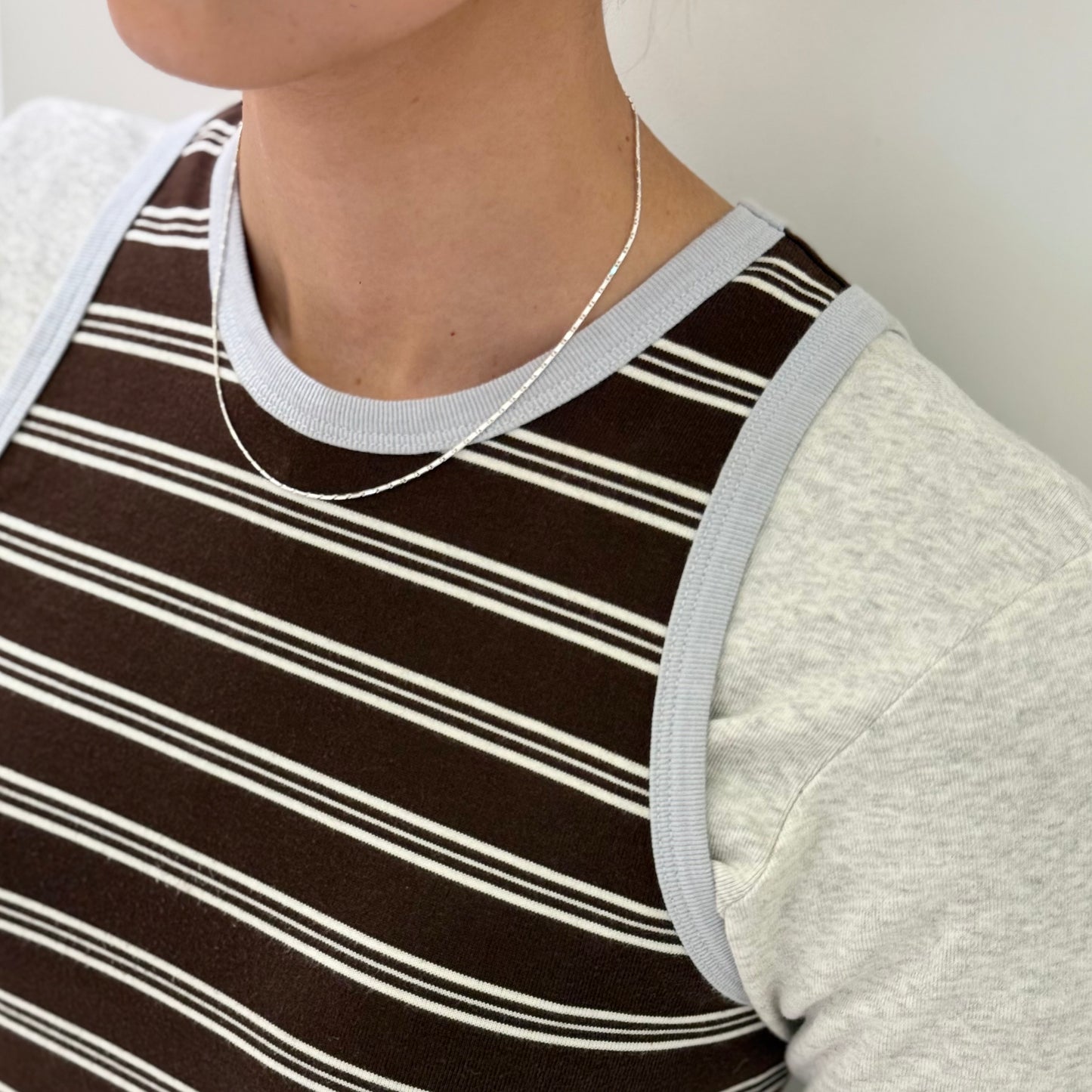 Silver925 chain necklace 21