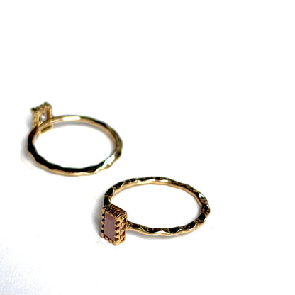 Brass petit ring 12