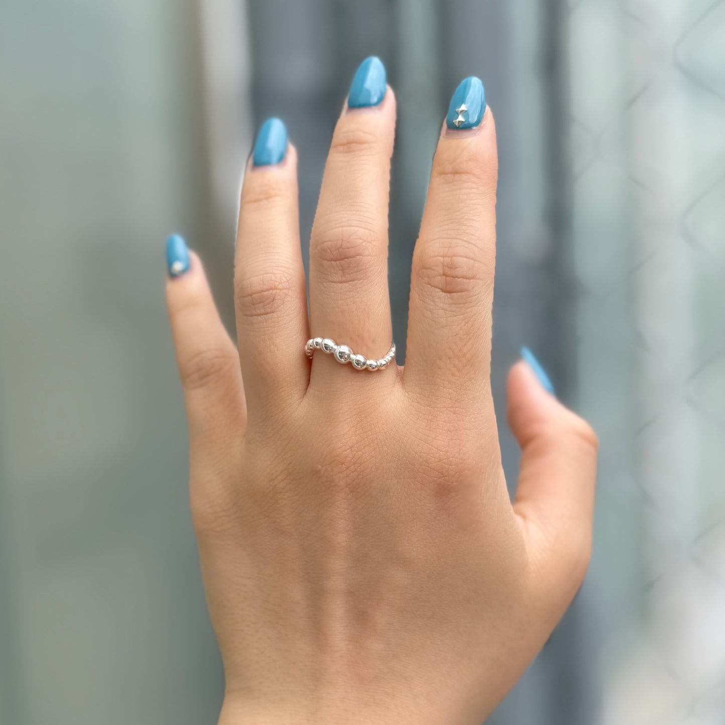 Silver925 plain ring 37