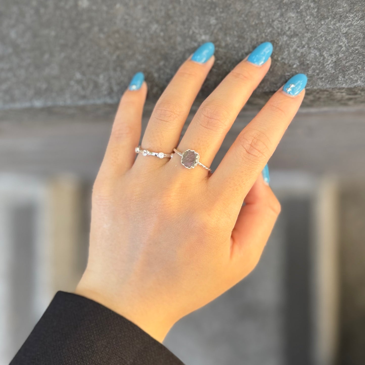 Roughcut ring