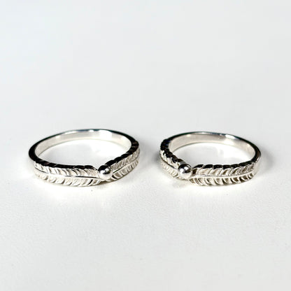 Silver925 plain ring 67