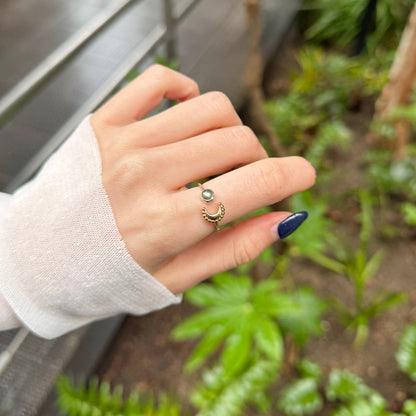 Moon design ring 7