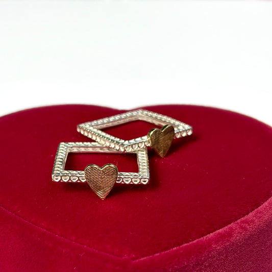 Heart plain ring 59